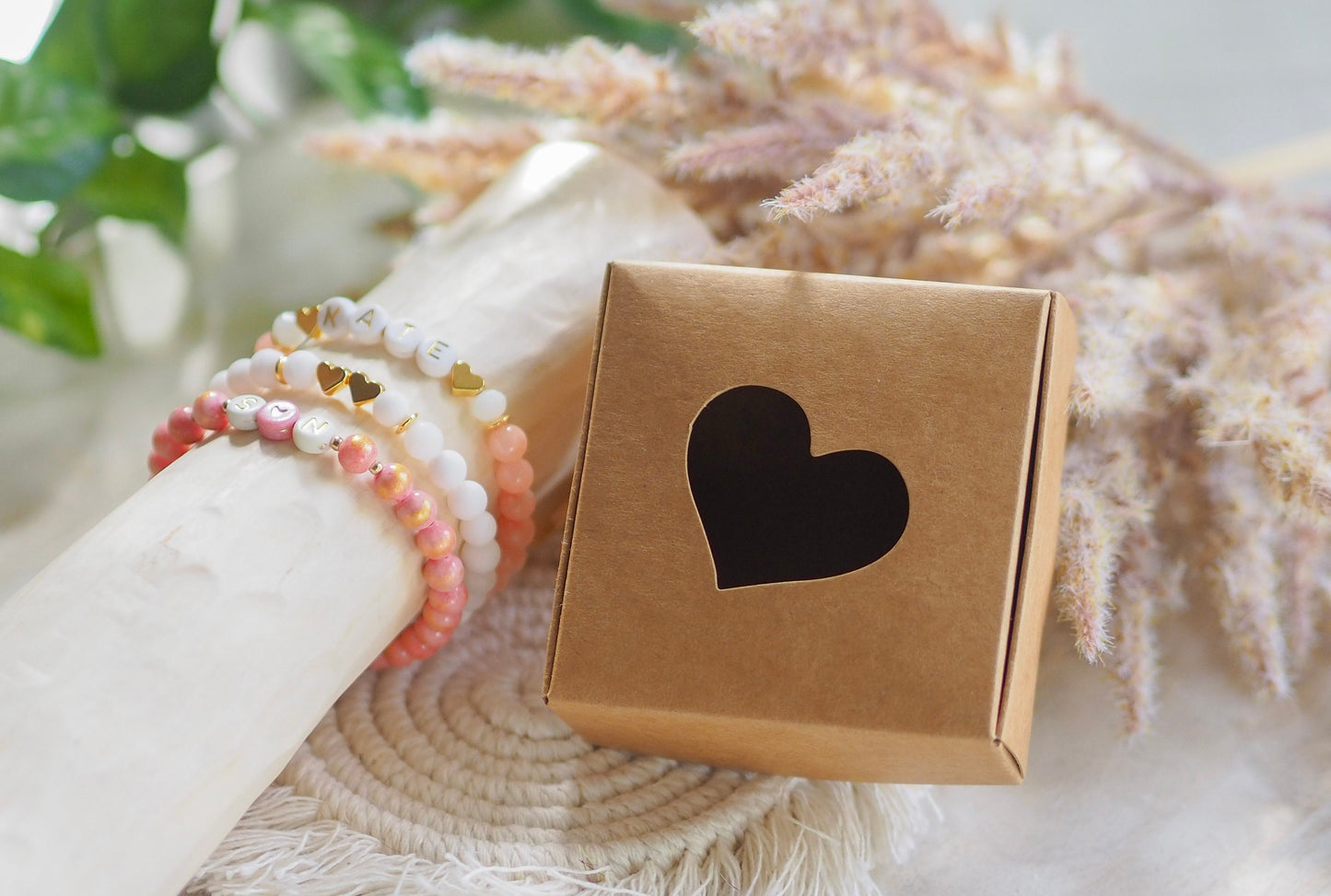 Geschenkverpackung Schmuckschachtel mit Herz