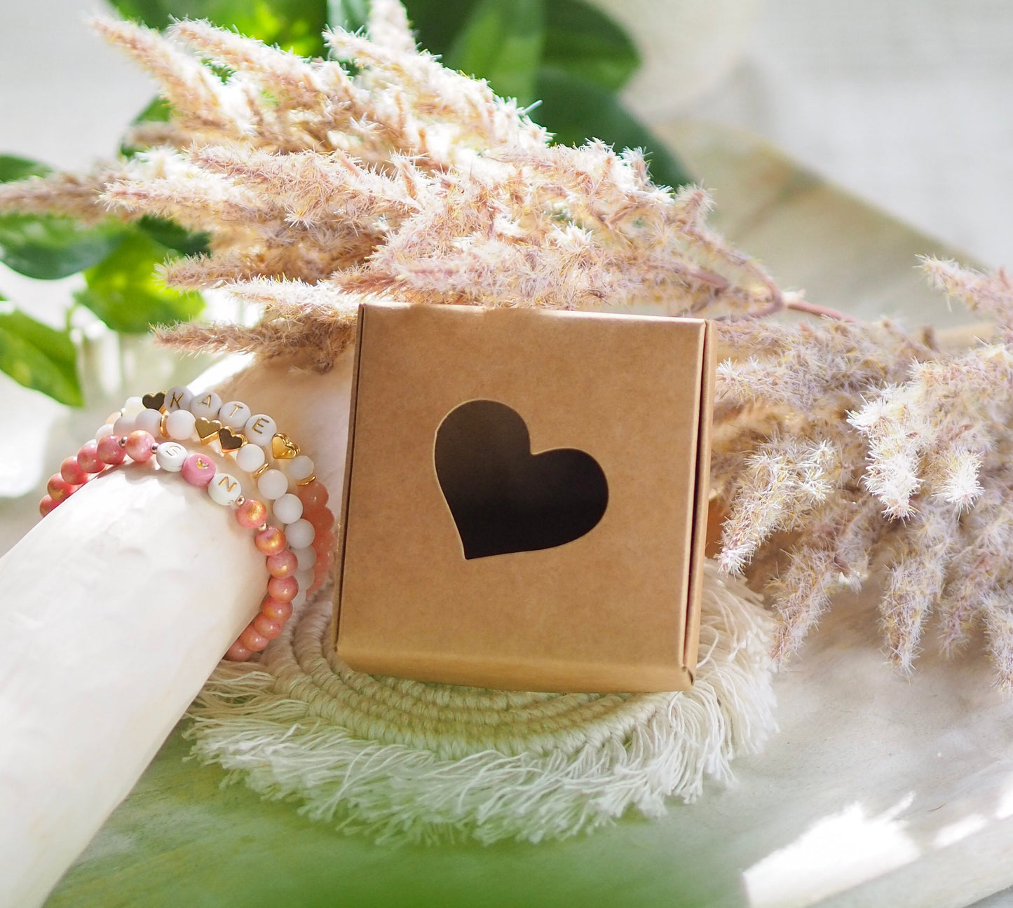 Geschenkverpackung Schmuckschachtel mit Herz